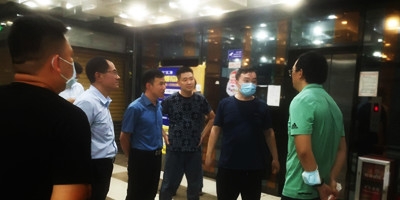 廣州市越秀區生態(tài)環(huán)保局領導參觀考察壹指藍工程案例